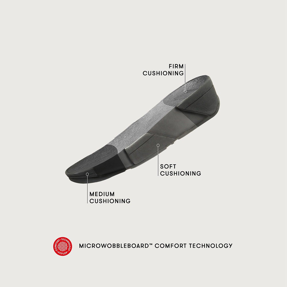 Fitflop Womens Clogs - Shuv Felt - Grey - 436-UKAZWI